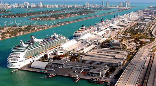 Port of Miami Cruise Ships